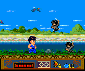 Jackie Chan's Action Kung Fu (USA) background