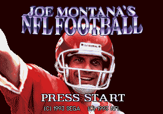 Joe Montana's NFL Football background