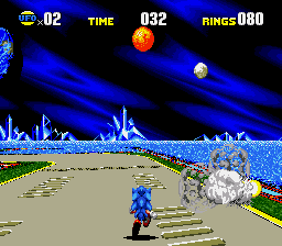 Sonic CD (USA) background