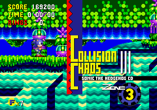 Sonic CD (Europe) background