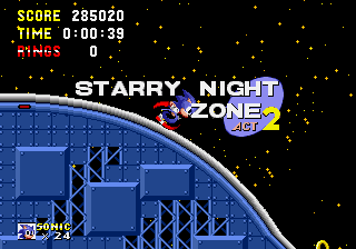 Sonic the Hedgehog Megamix 4.0b background