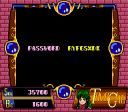 Time Gal background