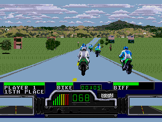 Road Rash background
