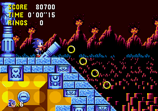 Sonic CD (Japan) background