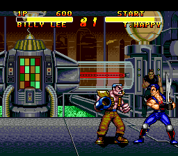 Double Dragon V - The Shadow Falls (USA) background