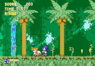 Sonic 3 CDBoom background