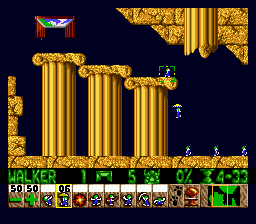 Lemmings (Japan) background