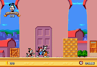 Animaniacs (Europe) (En,Fr,De) background