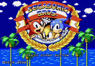 SegaSonic Bros background