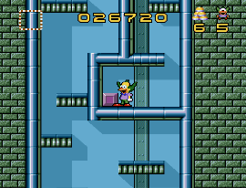Krusty's Super Fun House (USA, Europe) background