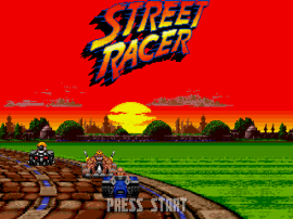 Street Racer (Europe) background