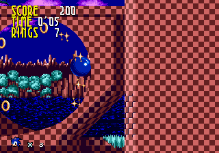 Sonic The Hedgehog 1995 Demo 2 background