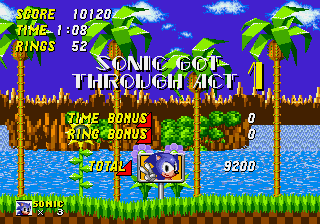 Sonic 2 CD Remix 2022 Sonic 1 background