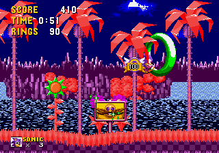 Sonic 1 - Galaxy Edition background