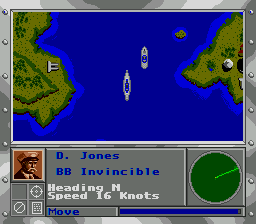 Super Battleship (USA) background