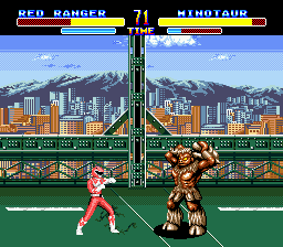 Mighty Morphin Power Rangers (Europe) background