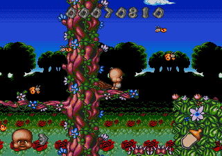 Chuck Rock II - Son of Chuck (Europe) background