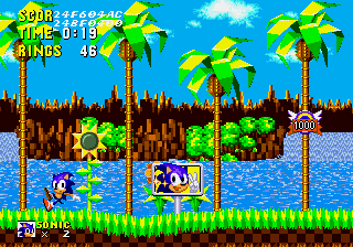 Sonic 1 SMS Edition background