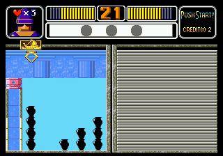 Puzzle & Action - Ichidanto-R (Japan) background