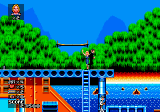 James Bond 007 - The Duel (Europe) background