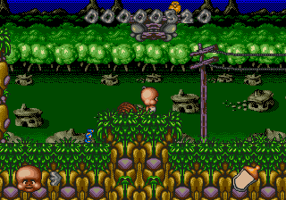 Chuck Rock II - Son of Chuck (USA) background
