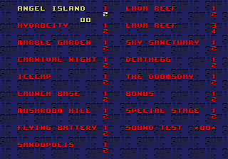 Sonic 3 & Knuckles: Master Edition 2 background