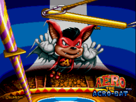 Aero the Acro-Bat (USA) background