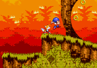 Sonic.EXE mega drive background