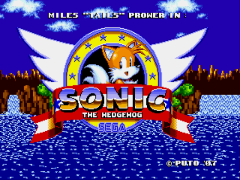 Sonic the Hedgehog (USA, Europe) [Hack by Drx+Puto v2.11] (~Tails in Sonic the Hedgehog) background