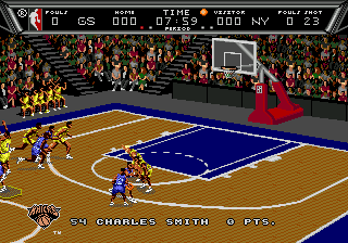 NBA Action '94 (USA) background