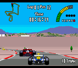 Nigel Mansell's World Championship Racing (USA) background