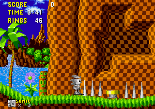 Sonic 1 - The Ring Ride 3 background