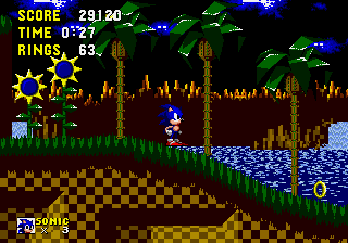 Sonic 1 Powers (Demo) background
