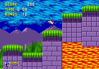 Sidney The hedgehog v4 beta 0.3 background