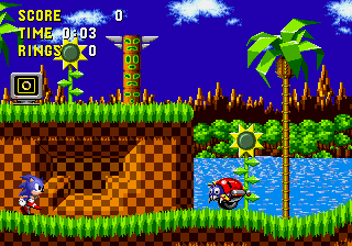 Sonic vs Camera background