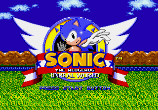 Sonic Unreal Worlds v1 background