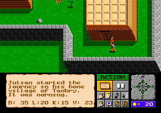 Faery Tale Adventure, The (USA, Europe) background