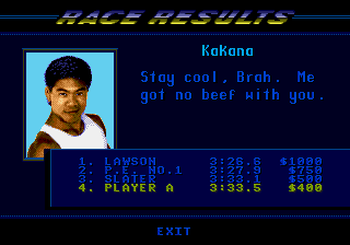 Road Rash II (USA, Europe) (v1.2) background