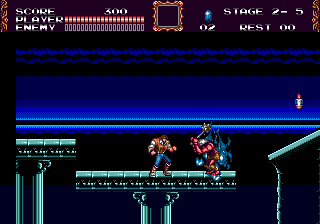 Castlevania - The New Generation (Europe) background