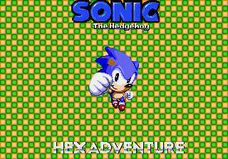 Sonic Hex Adventure background