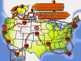 Chester Cheetah - Wild Wild Quest (USA) background
