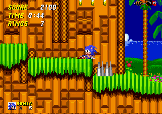 Sonic The Hedgehog 2 (Nick Arcade Prototype) background