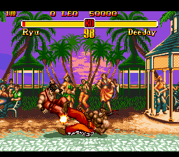 Super Street Fighter II - The New Challengers (Europe) background