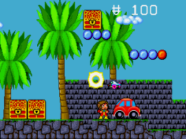 Alex Kidd in the Enchanted Castle (Europe) (Alt) background