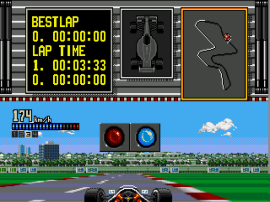 Nakajima Satoru Kanshuu F1 Hero MD (Japan) background