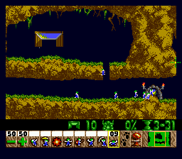 Lemmings (Europe) background