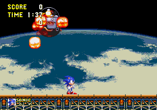 Sonic 3 & Knuckles: The Challenges background