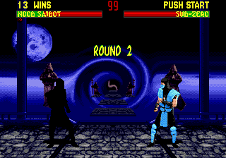 Mortal Kombat II Unlimited - Enhanced Colors
 background