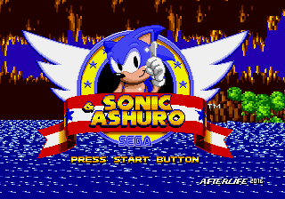 Sonic the Hedgehog & Ashuro background