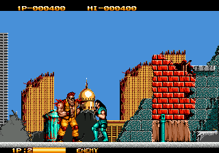 Crude Buster (Japan) background